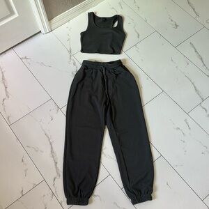 SHEIN RIBBED SET (2 PC)